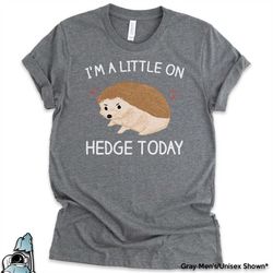 little on hedge today, hedgehog shirt, hedgehog gifts, pet hedgehog shirt, hedgehog owner shirt, cute hedgehog shirt, he