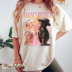 comfort colors vintage barbenheimer shirt