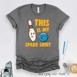this is my spare shirt, bowling shirt, bowling team, bowling league, bowling pin, bowler shirt, bowling team shirts, bow