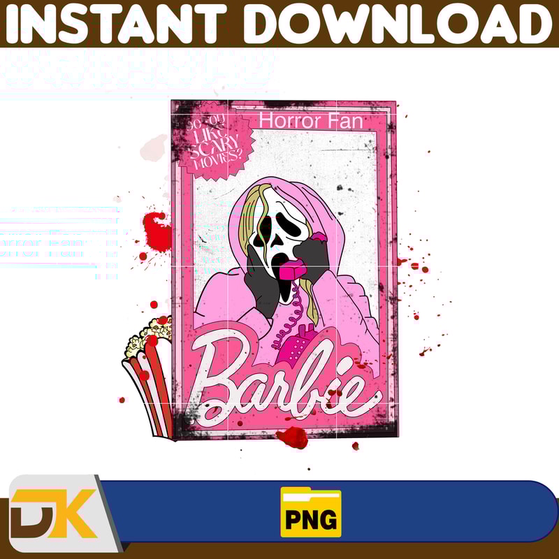 Barbie Halloween Png, Come On Barbie Let'S Go Party Png, Trick Or Treat, Spooky Barbie Png, Barbie Movie 2023, Barbenheimer Barbie (3).jpg