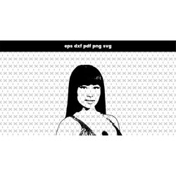 nicki minaj decal, sticker for car SVG file for cricut design poster, vintage sweatshirt nicki minaj, shirt pattern PDF,