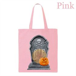 halloween rip tote bag, halloween rip time tote bag, horror tote bag, halloween tote bag, halloween family tote bag, rip
