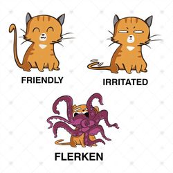 crazy flerken lady shirt svg, guardian of galaxy shirt svg, movies shirt svg, cat funny shirt, silhouette, cut file deca