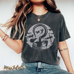 comfort colors vintage disney peter pan wendy kids flying silhouettes shirt, retro peter pan shirt, neverland shirt, dis