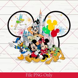disney trip 2023 png, adults kids disneyland disneyworld trip png, mickey & friends matching png, disney studio