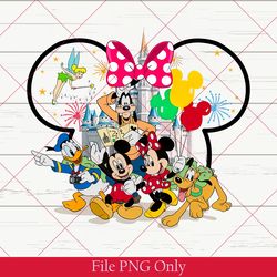 disney trip 2023 png, adults kids disneyland disneyworld trip png, minnie & friends matching png, disney studio