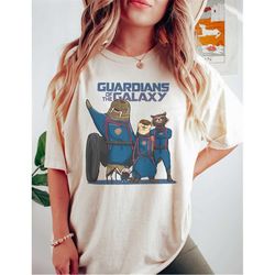 comfort colors marvel guardians of the galaxy 3 shirt, marvel avengers shirt, marvel movies 2023, rocket, rocket lylla t