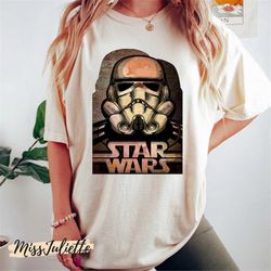comfort colors retro star wars storm trooper shirt, vintage star wars t-shirt, storm trooper tshirt, disney star wars sh