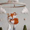 Baby mobile Fox on the moon and mountains Woodland nursery decor (9).jpeg