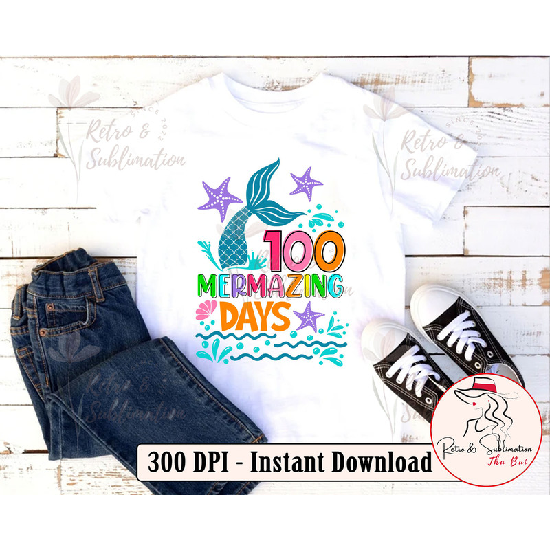 100 Days Of School, School Svg, School Clipart, Mermaid Svg, School Teacher, Svg Fifes For Cricut, Back To School Svg, Svg Files - 4.jpg