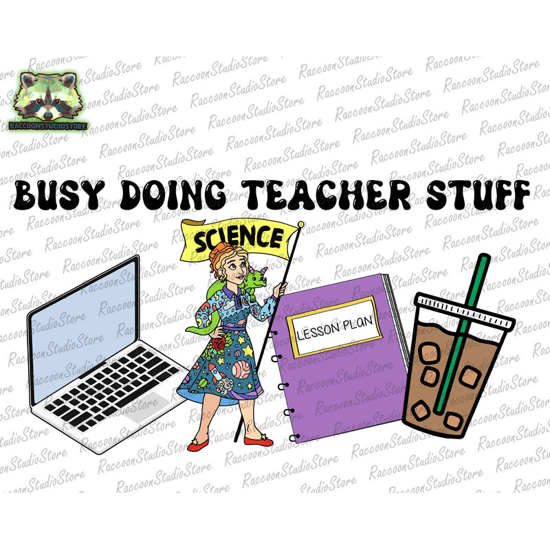 Busy doing Teacher Stuff Png, Take Chances Make Mistakes Png, Teacher Life Png, School Bus Png, Coffee Addict Teacher Png, Instant Download - 1.jpg