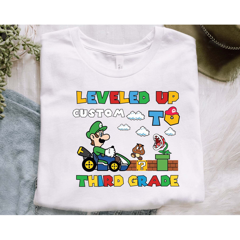 CUSTOM Kiddio Leveled Up To Svg, School Grade Svg, Custom Kids Shirts, Game Lover Kid Svg, Third Grade Svg, Instant Download - 3.jpg