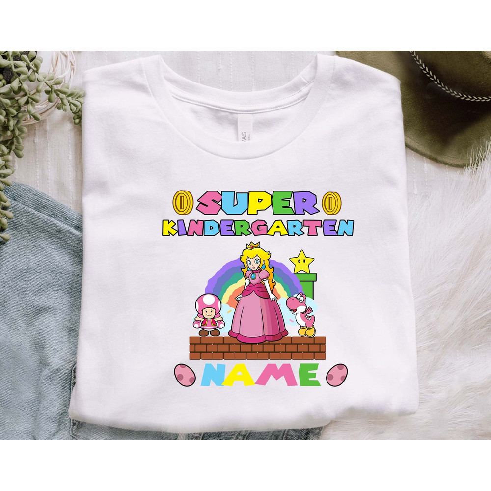 CUSTOM Super Kindergarten Svg, School Grade Svg, Custom Kids Shirts, Game Lover Kid Svg, Third Grade Svg, Peachy Princess, Instant Download - 3.jpg