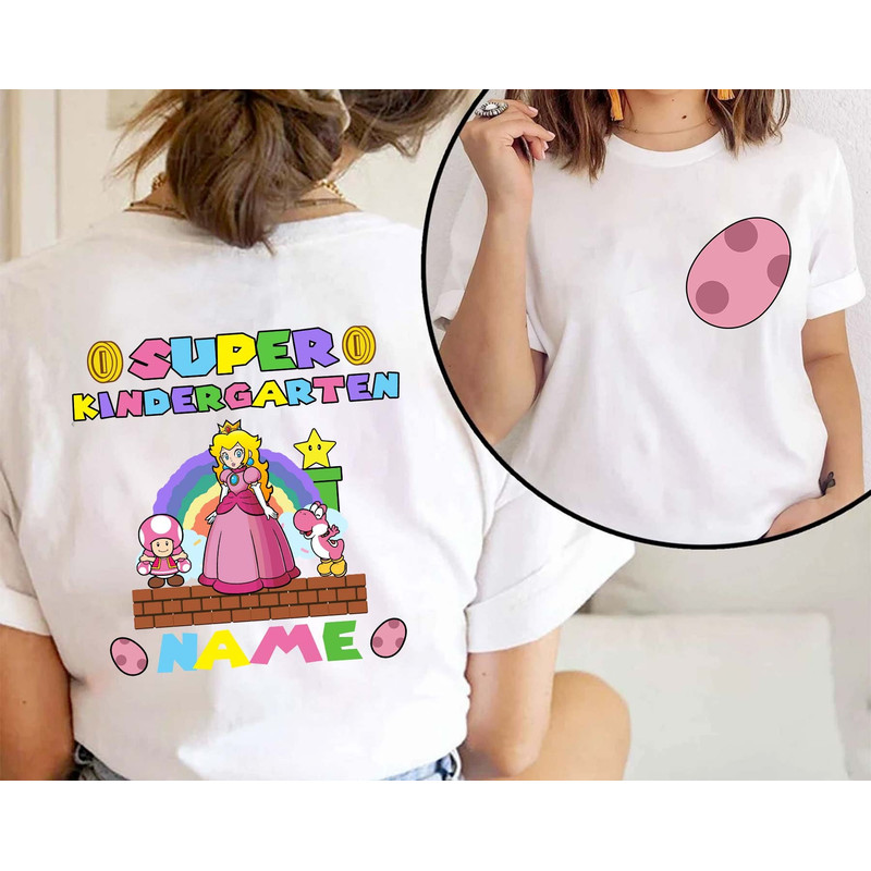 CUSTOM Super Kindergarten Svg, School Grade Svg, Custom Kids Shirts, Game Lover Kid Svg, Third Grade Svg, Peachy Princess, Instant Download - 4.jpg