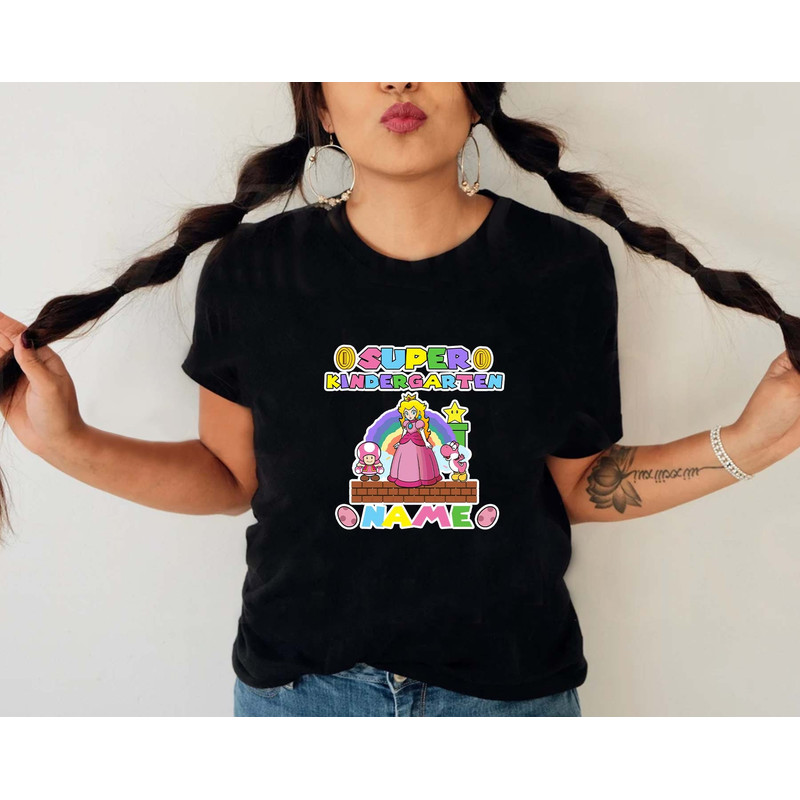 CUSTOM Super Kindergarten Svg, School Grade Svg, Custom Kids Shirts, Game Lover Kid Svg, Third Grade Svg, Peachy Princess, Instant Download - 5.jpg