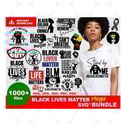 1000 black lives matter svg, black lives matter svg, black lives matter bunlde