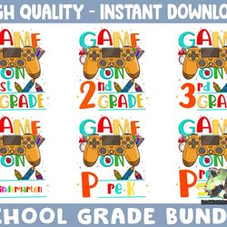 6 school grade bundle design, back to school bundle, school grade png bundle, grade bundle, png design, digital download