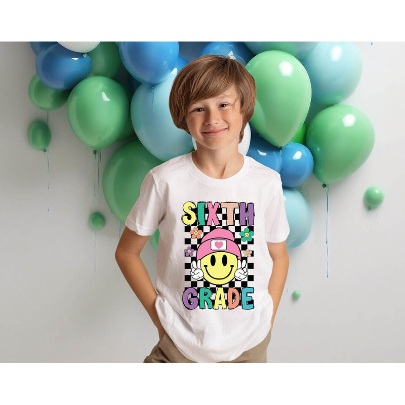 8+ Grade Png Bundle, Smile Face Back To School Png Bundle, Pre-k To Sixth Grade Png, Custom Grade Png, Student Shirt Png, Instant Download - 3.jpg