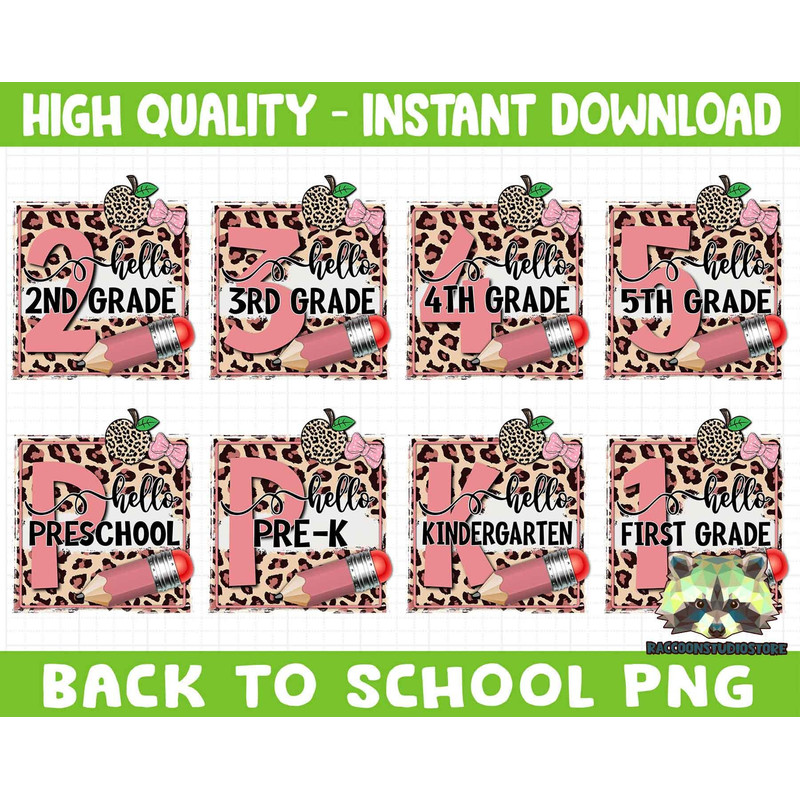 Huge School Grade Bundle, Back To School PNG, Back To School Png, Grade Bundle, School Kids Png Bundle, Png Designs - 1.jpg