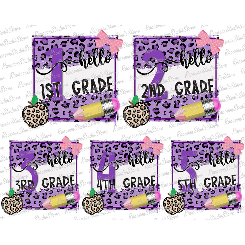 School Grade Bundle Png, Back To School Bundle Png, Back To School Png, School Grade Png, First Day Of School, Instant Download - 2.jpg