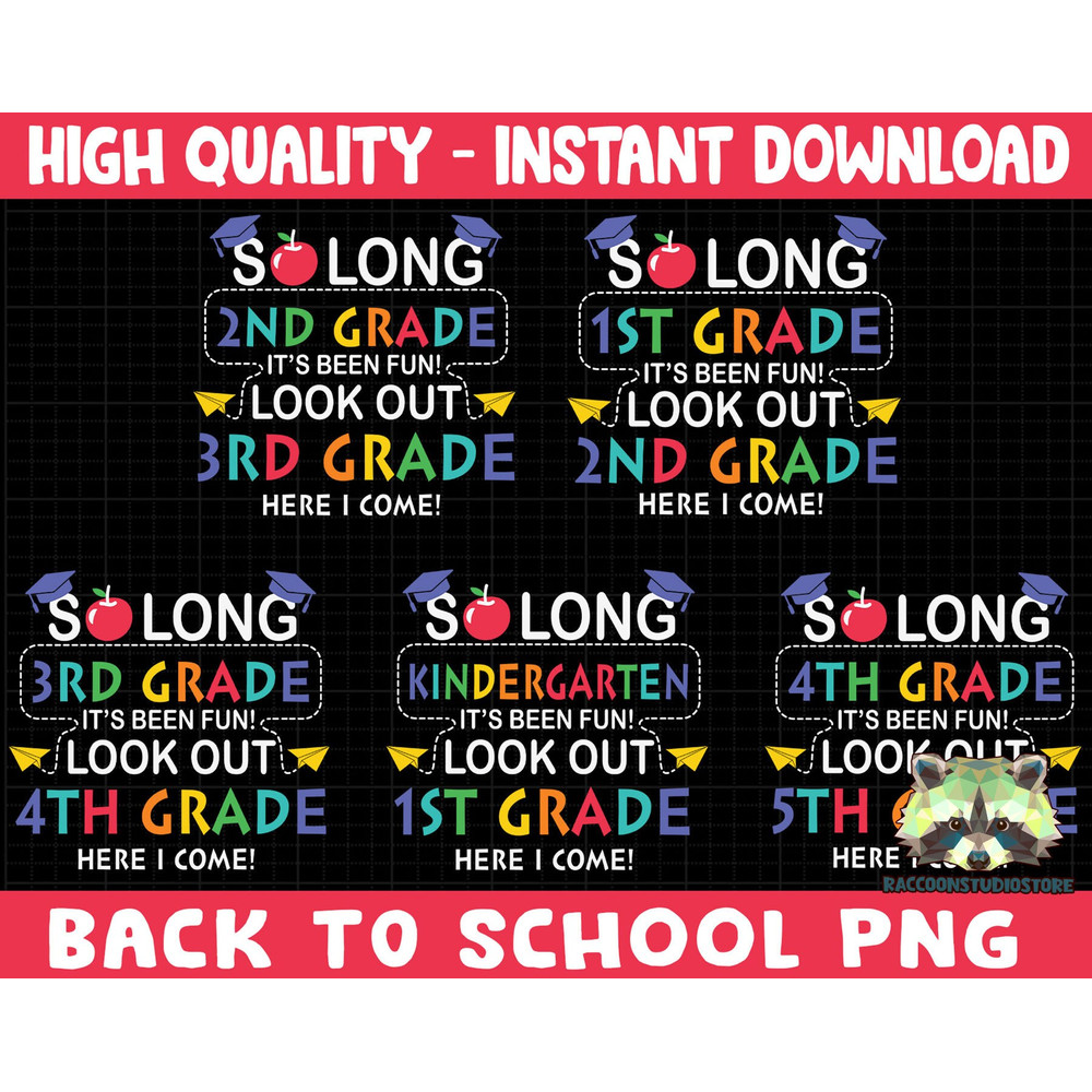 School Grade Bundle, Happy First Day Of School, Back To School Bundle, Png Design, Digital Download, School Bundle Png, - 1.jpg