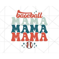 Basebal mama PNG, Baseball Mom Png Sublimation Design Download, Baseball png, Retro Baseball sublimation design, Sports