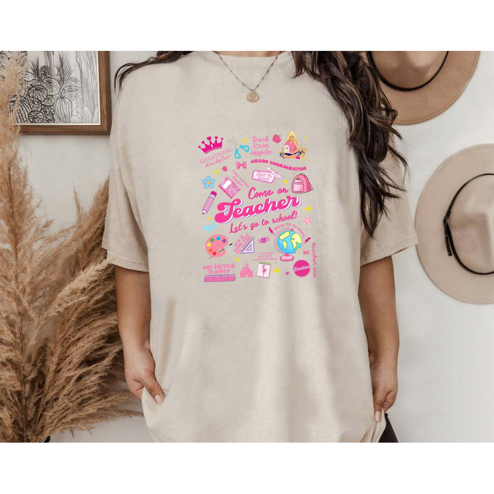 Come On Teacher Let's Go To School Png, Teacher Life Png, Birthday Girl Png, Let's Go Party Png, Teacher Era Png, Digital Download - 4.jpg