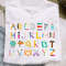 School Supplies Alphabet Png, School Supplies Png, Back To School Png, Colorful Kids Friendly Letters Png, Teacher Shirt , Instant Download - 3.jpg