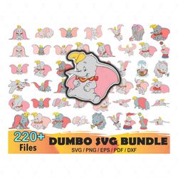 220 files disney dumbo svg bundle, disney svg, dumbo svg