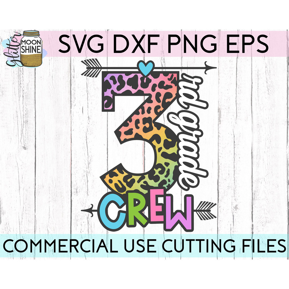 3rd Grade Crew svg eps png cutting files for silhouette cameo cricut, Back to School, First Day of School, Teacher, Teaching, Cute - 2.jpg