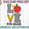 4th Grade Love svg eps dxf png cutting files for silhouette cameo cricut, Funny School, Cute Back to School, Teacher, Kids, First Day - 2.jpg