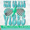5th Grade Vibes Retro Checkered PNG Print File for Sublimation Or Print, DTG, School Sublimation, School Designs, Back to School, Teacher - 1.jpg