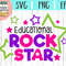 Educational Rockstar svg eps png cutting files for silhouette cameo cricut explore air, Teacher Life svg, Teaching svg, Back to School, Cute - 2.jpg