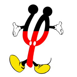 Mickey Letters Svg - Mickey Font Png Cut Files, Mickey & Minnie Mouse, Cut files for Cricut Png