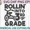 Rollin' Into 3rd Grade svg eps png cutting files for silhouette cameo cricut, Back to School, First Day of School, Teacher, Teaching - 1.jpg