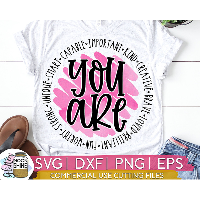 You Are Positive Teacher svg eps dxf png cutting files for silhouette cameo cricut, Teacher, Teaching, Back to School, Sublimation - 1.jpg