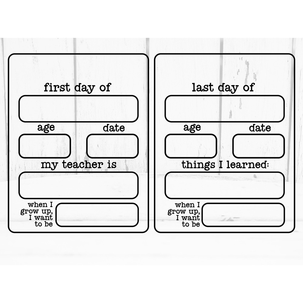 Simple first day of school sign svg, last day of school sign svg, laser first day of school sign svg, back to school svg, school year svg - 2.jpg