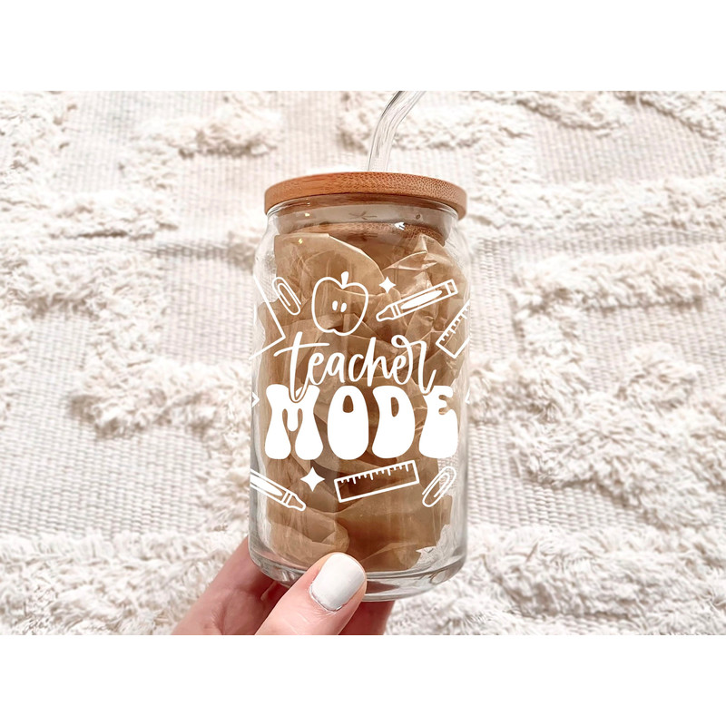 Teacher glass can svg bundle, libbey 16 oz can wrap svg, retro teacher can svg, apple monogram svg, teacher appreciation svg, png, dxf, eps - 2.jpg