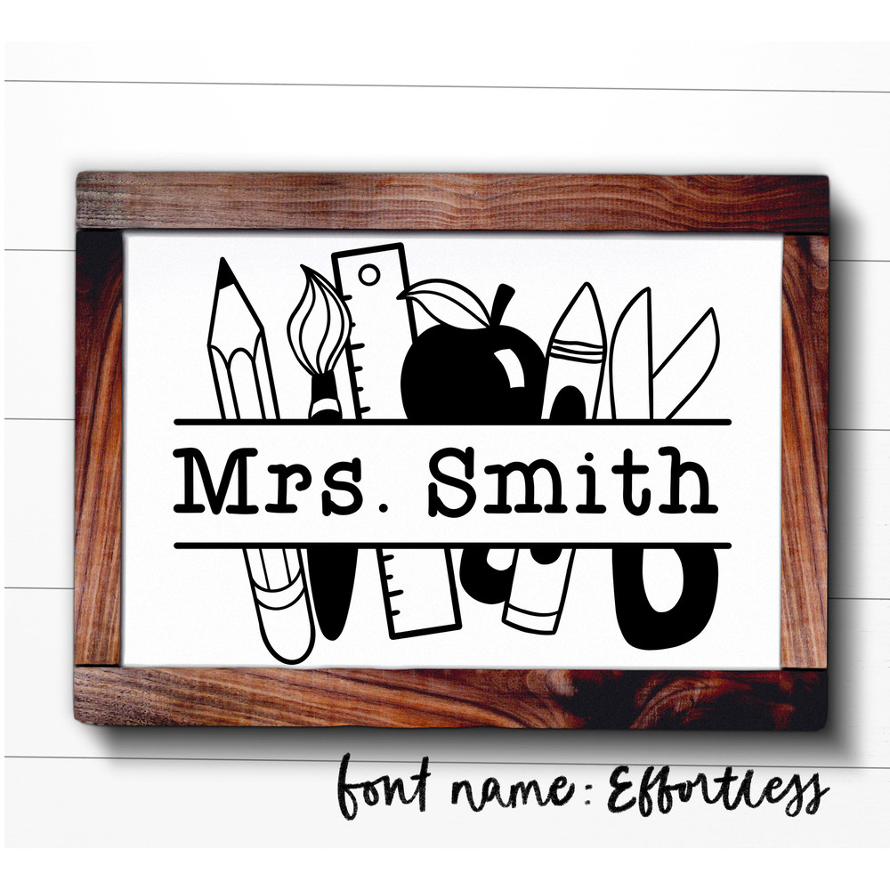 Teacher monogram svg teacher svg teacher shirt svg back to school svg school svg educator svg monogram svg split frame svg - 2.jpg
