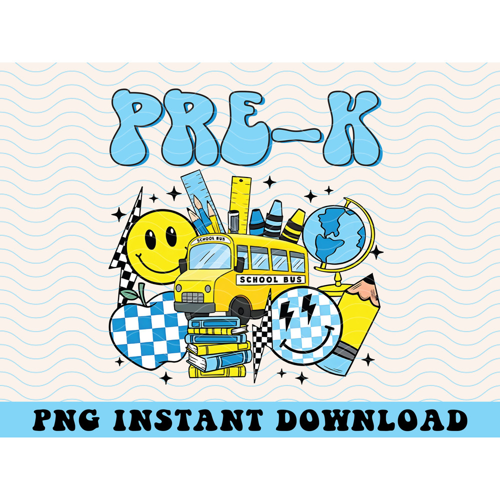 Back to School Bundle, Teacher, Kindergarten, Pre K PNG, First Day Of School, School Png, Retro PNG, First Second Third Grade Design Png - 3.jpg