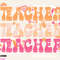 Teacher PNG-Retro Sublimation Digital Design Download-educator png, back to school png, school teacher png, boho teacher png, teaching png - 1.jpg