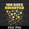 100 Days Brighter Longsleeve Shirt 100th Day Of School Stars Png Digital Download - 1.jpg