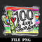 100 Days Sharper Cactus Teacher Happy 100th Day Of School Png Digital Download - 1.jpg
