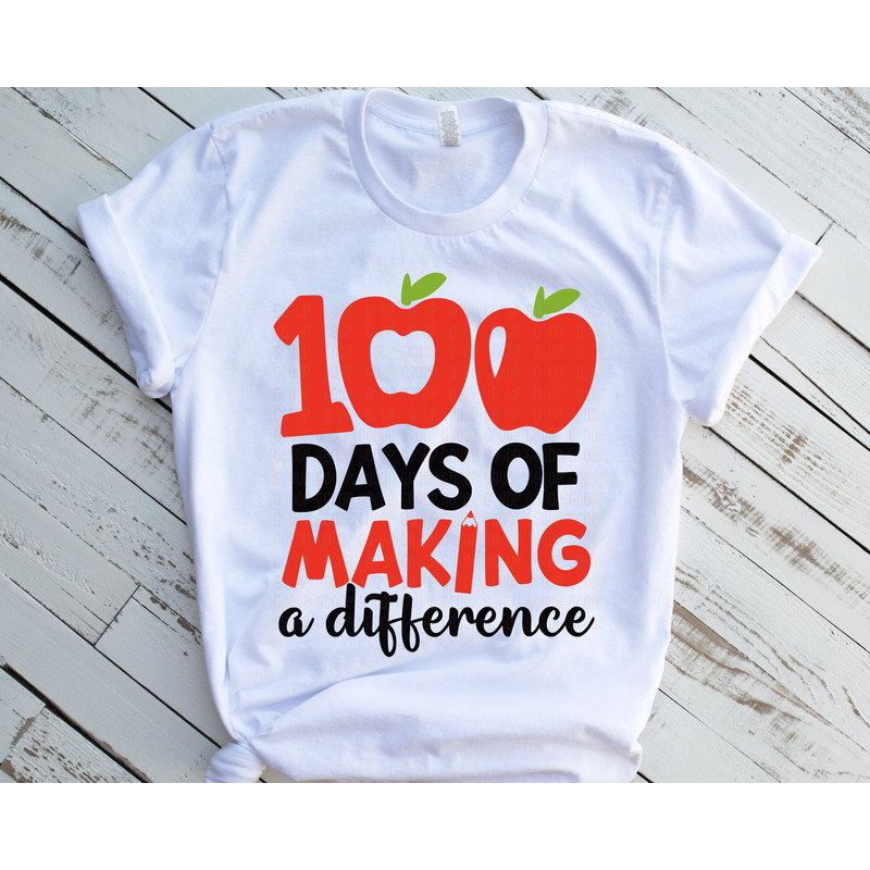 100 Days Of Making A Difference, 100 Days Of School Png, Level 100 Days Of School Svg, Level 100 Days Of School Svg, Svg Files For Cricut - 2.jpg