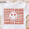 Retro Fourth Grade SVG, Retro Smile Face svg, Back to school svg - 1.jpg