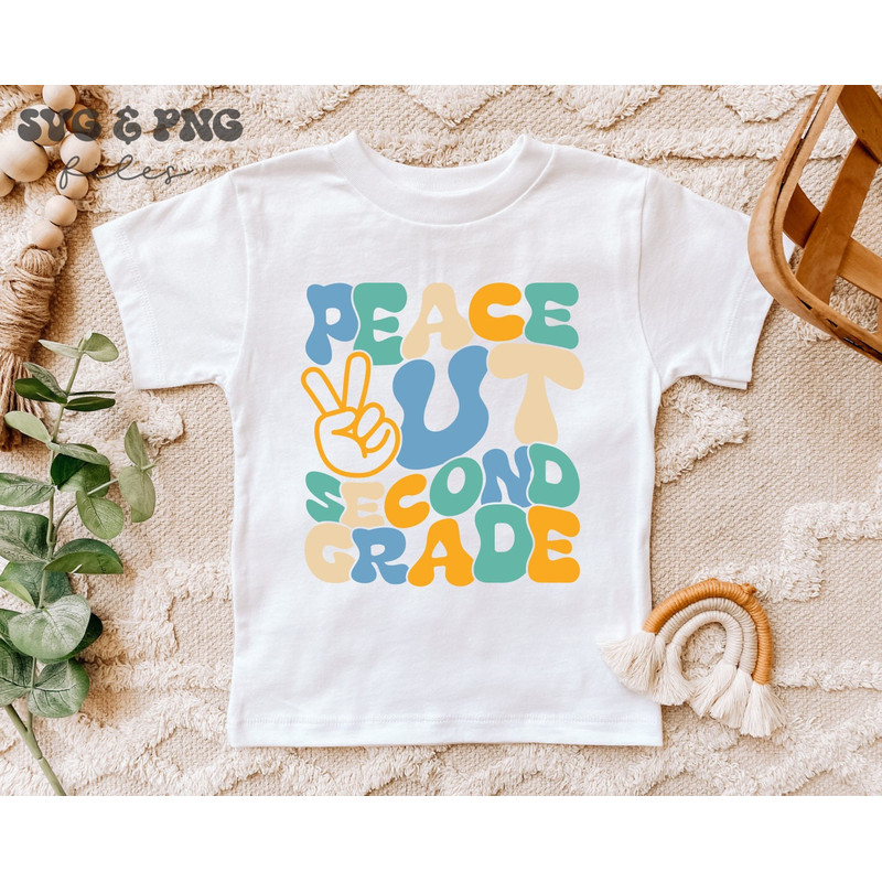 Last Day of School SVG, Peace Out School SVG Bundle, End of School svg, Peace Out Kindergarten svg, Preschool svg, First Grade svg - 5.jpg