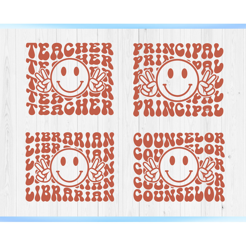 Retro School SVG Bundle, Retro Smiley Face svg, Back to school svg - 3.jpg