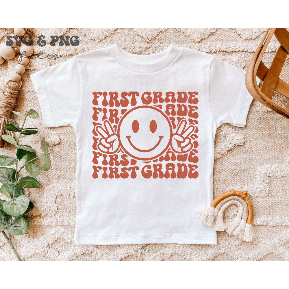 Retro School SVG Bundle, Retro Smiley Face svg, Back to school svg - 4.jpg