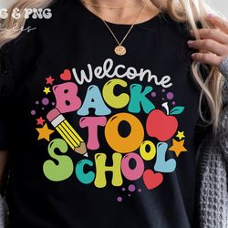 welcome back to school svg, retro back to school svg, back to school shirt svg, first day of school svg