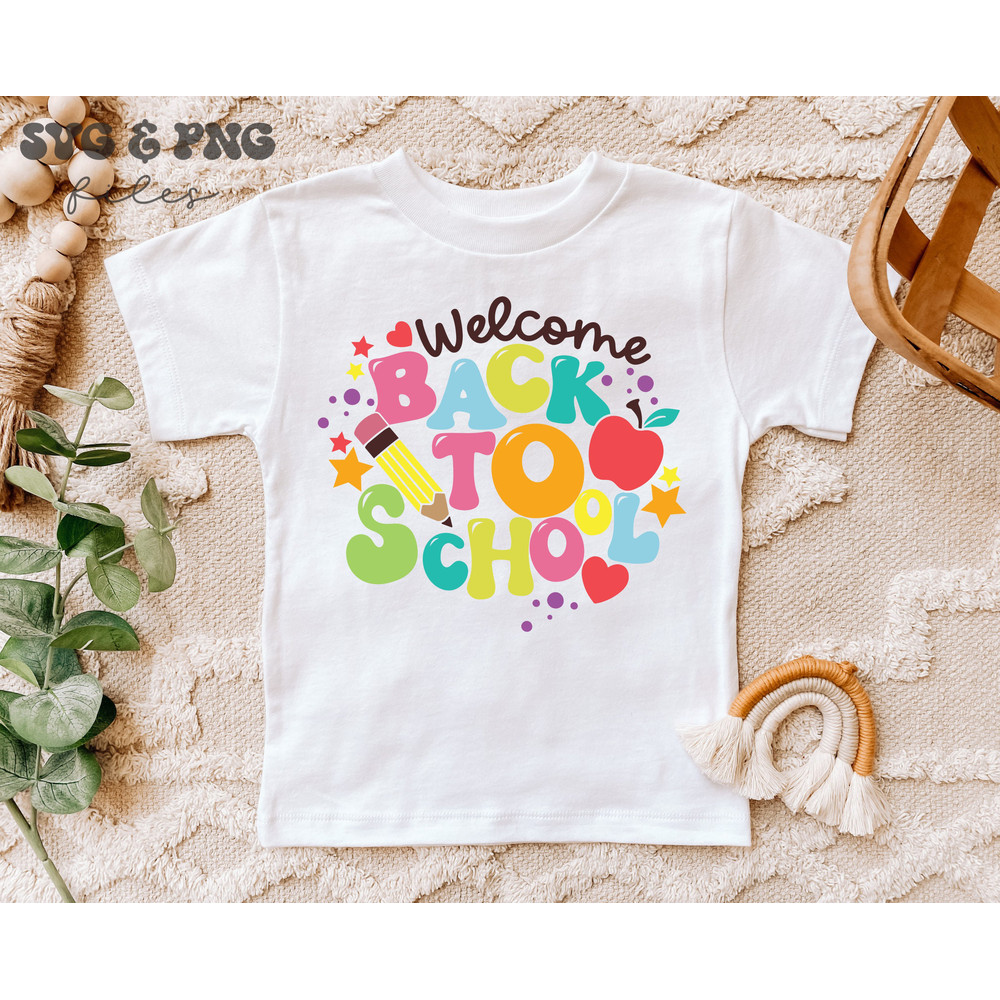 Welcome Back To School SVG, Retro Back To School SVG, Back To School shirt svg, First day of school svg - 2.jpg